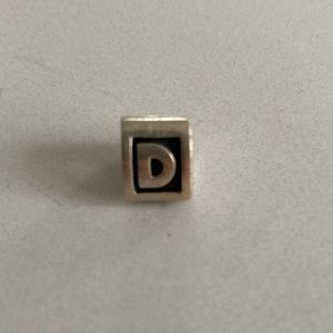 Pandora Letter D Charm